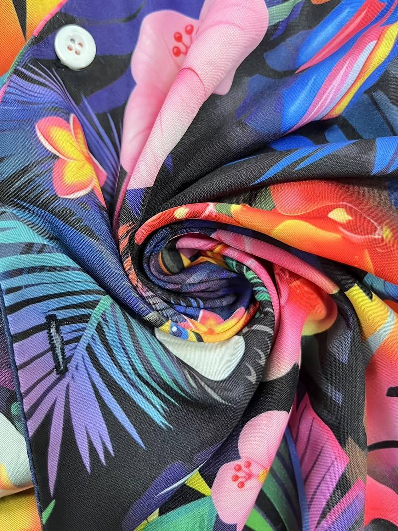 Henry – 2-teiliges set mit floralem flamingo-print