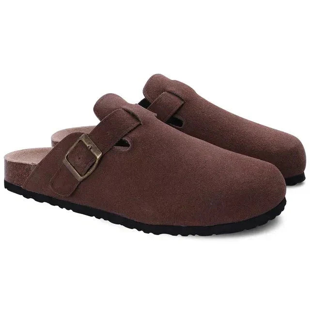 Herren Suede Slipper im Old Money Stil, elegant und komfortabel