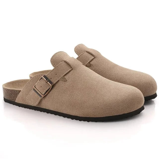 Herren Suede Slipper im Old Money Stil, elegant und komfortabel