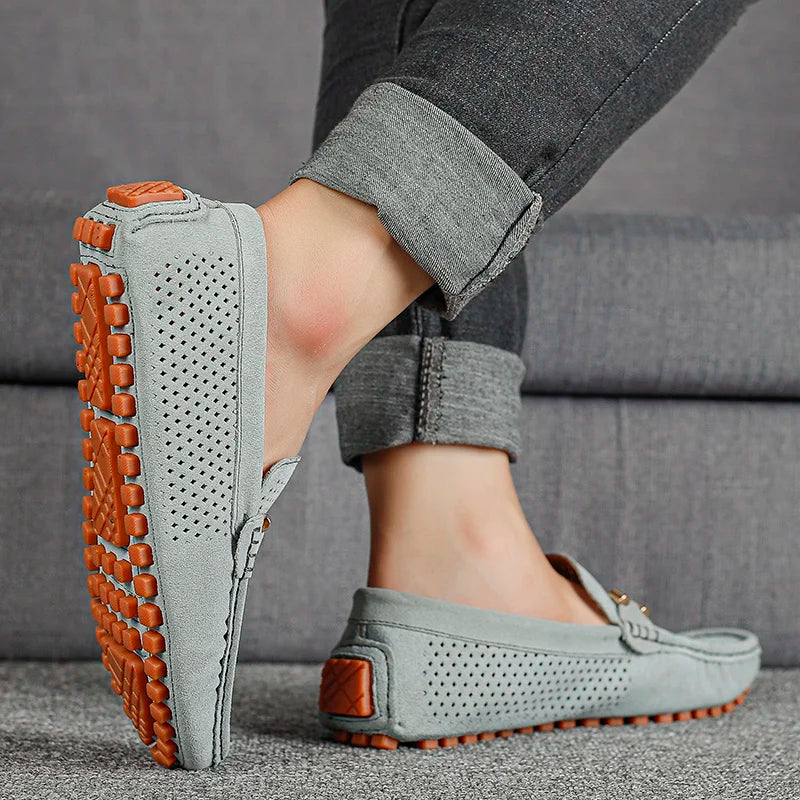 Atmungsaktive Herren Lederschuhe