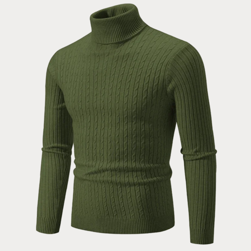 Twisted-Muster-Pullover für Herren