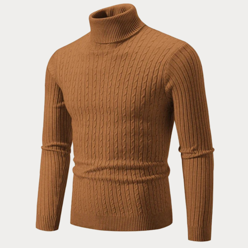 Twisted-Muster-Pullover für Herren