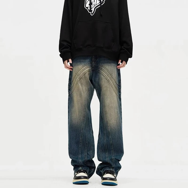 Isidore - lose gerade Weite Jeans