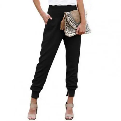 Dagmare | Knöchelgebundene Freizeithosen