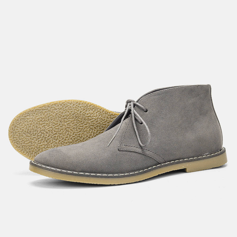Klassische Herren-Desert Boots im Vintage-Stil