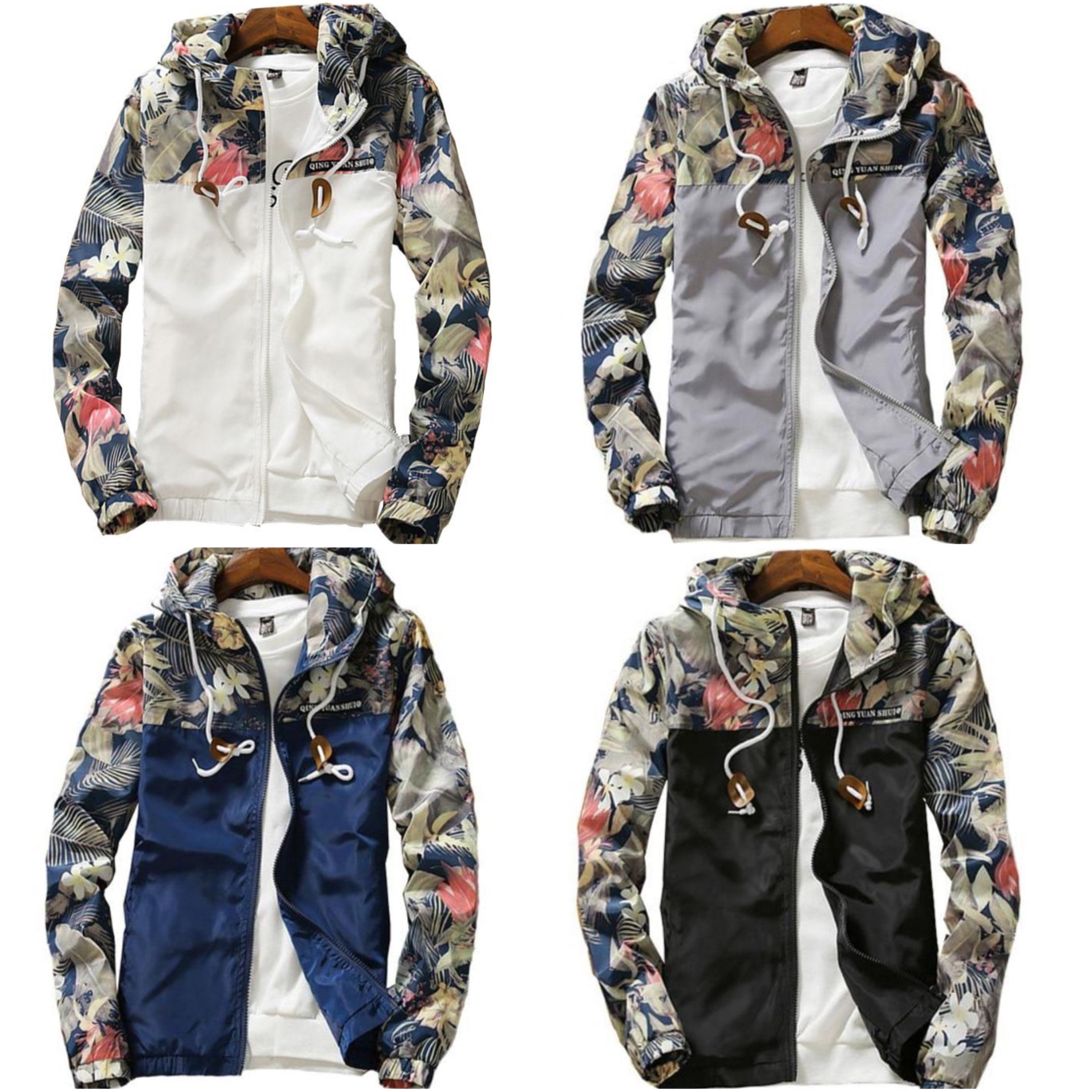 "Joy" Herbstjacke mit Floralprint