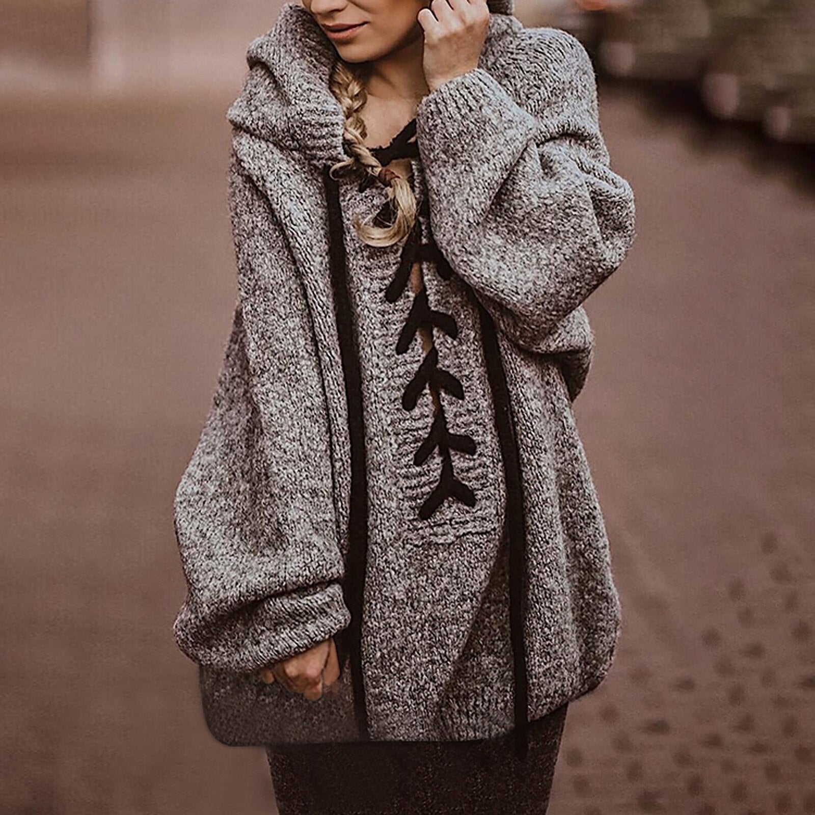 "Linda" Oversize Strickpullover