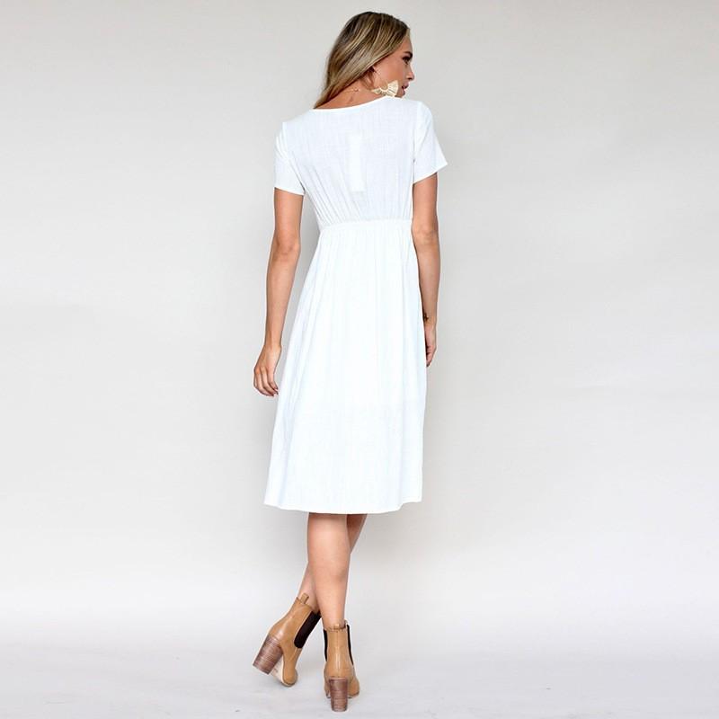 "Marilyn" Elegantes Frühlings-Kleid