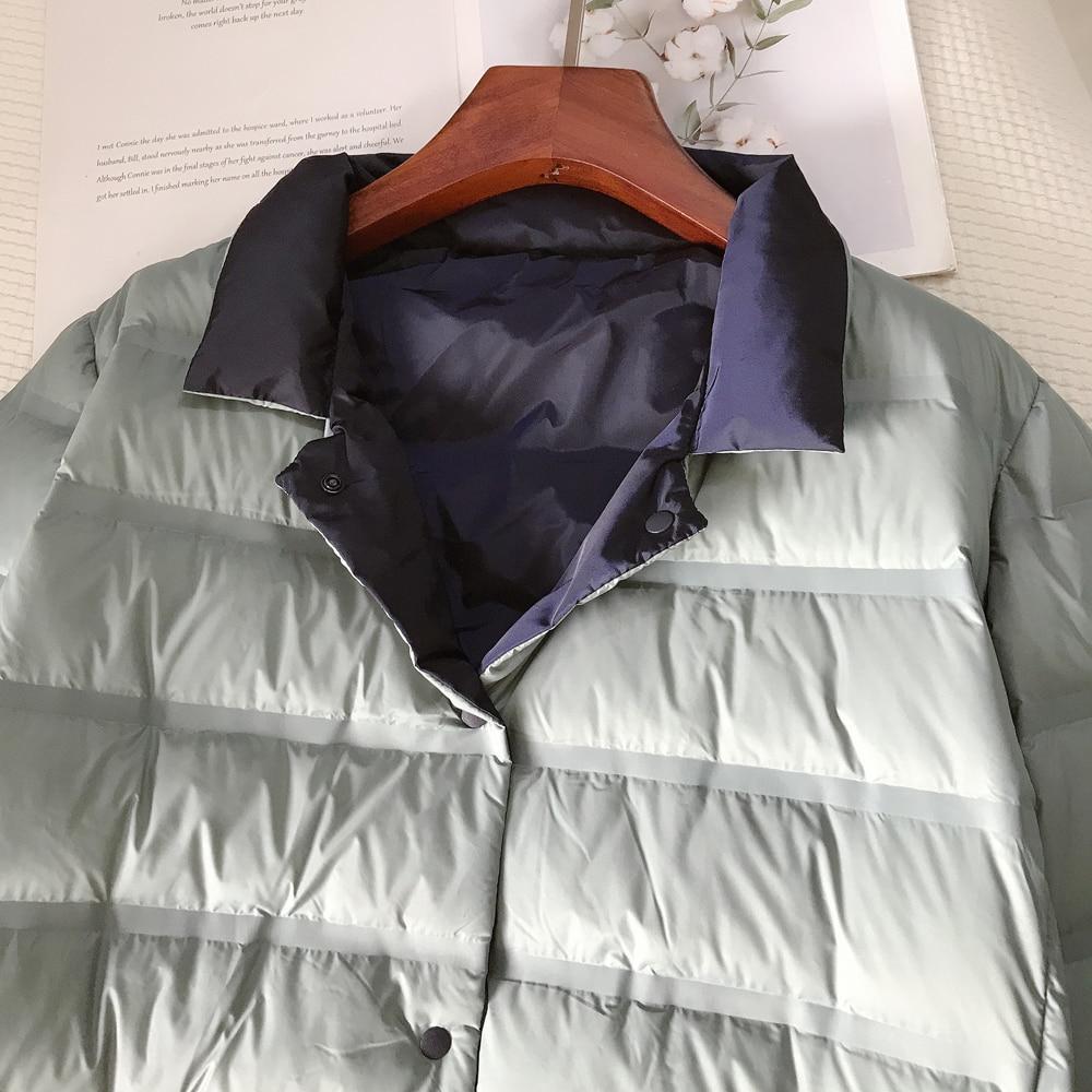 "Chiara" Ultraleichte 2-in-1 Wende-Daunen-Jacke