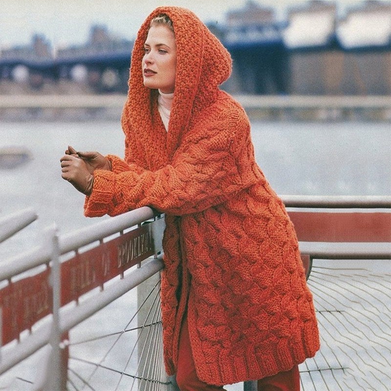 "Gerla" Kuschelige Strickjacke