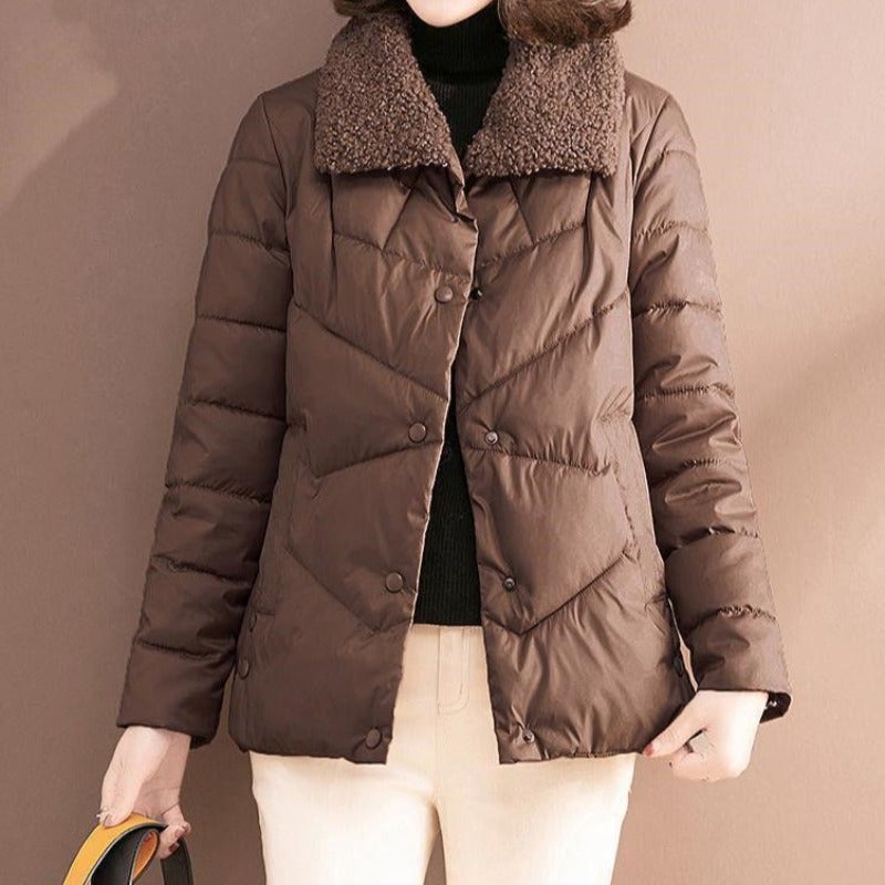 "Marlene" Schlichte Steppjacke