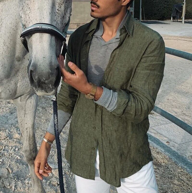 Coen - freizeithemden aus baumwolle und leinen