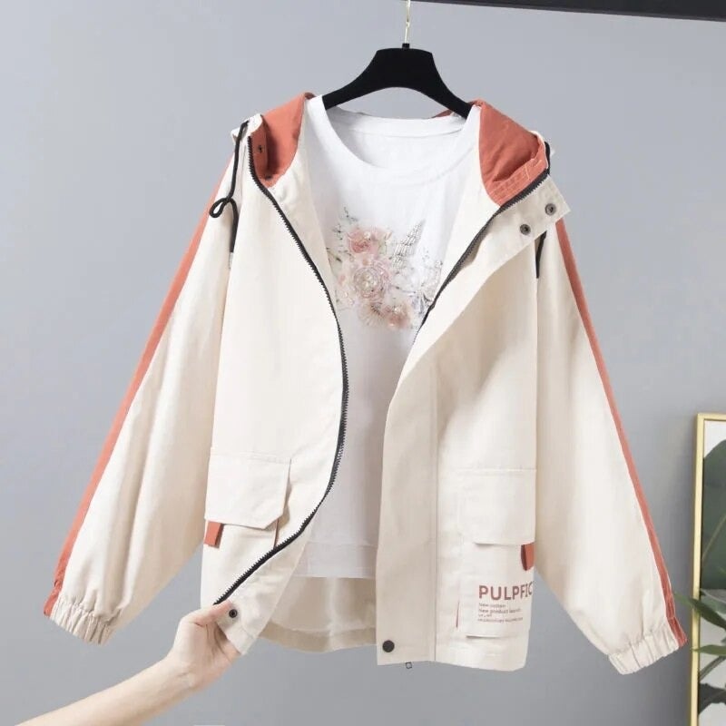 "Kristina" Winddichte Kapuzenjacke