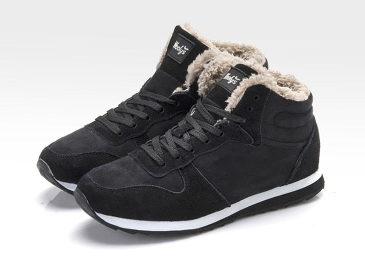 Warme Herren Premium Winterstiefel