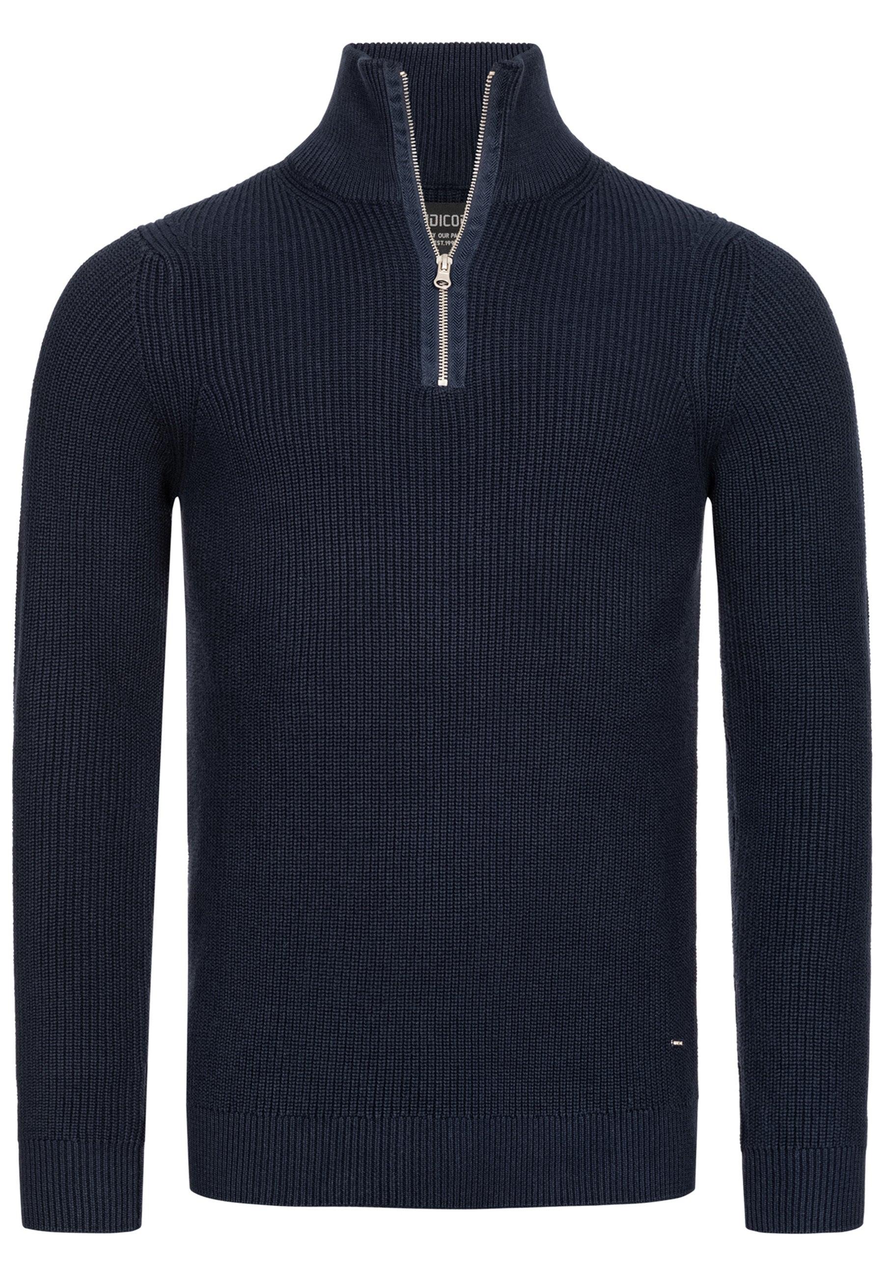 Soren – cormac – stilvolles sweatshirt mit viertelreibverschluss