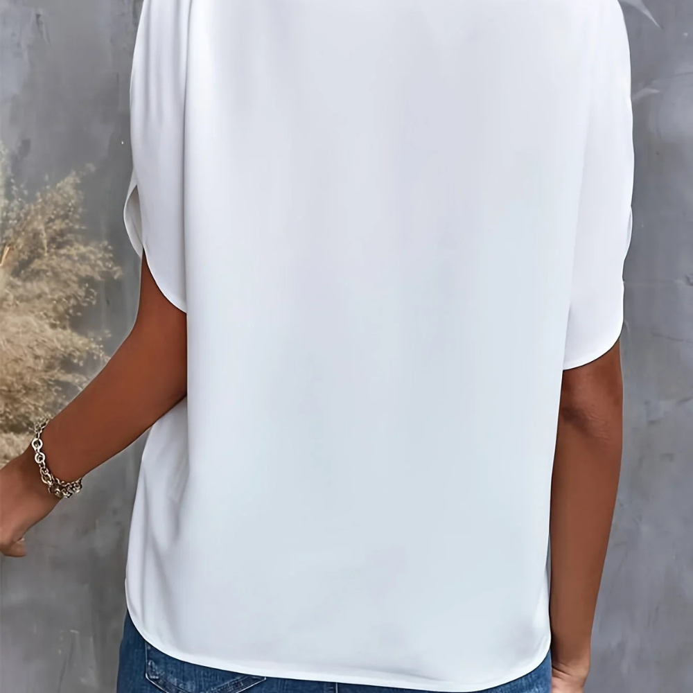 Cecilia V-Ausschnitt Top