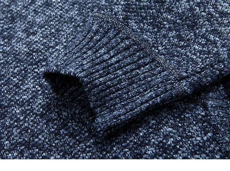 Herren-Strickjacke mit Reißverschluss