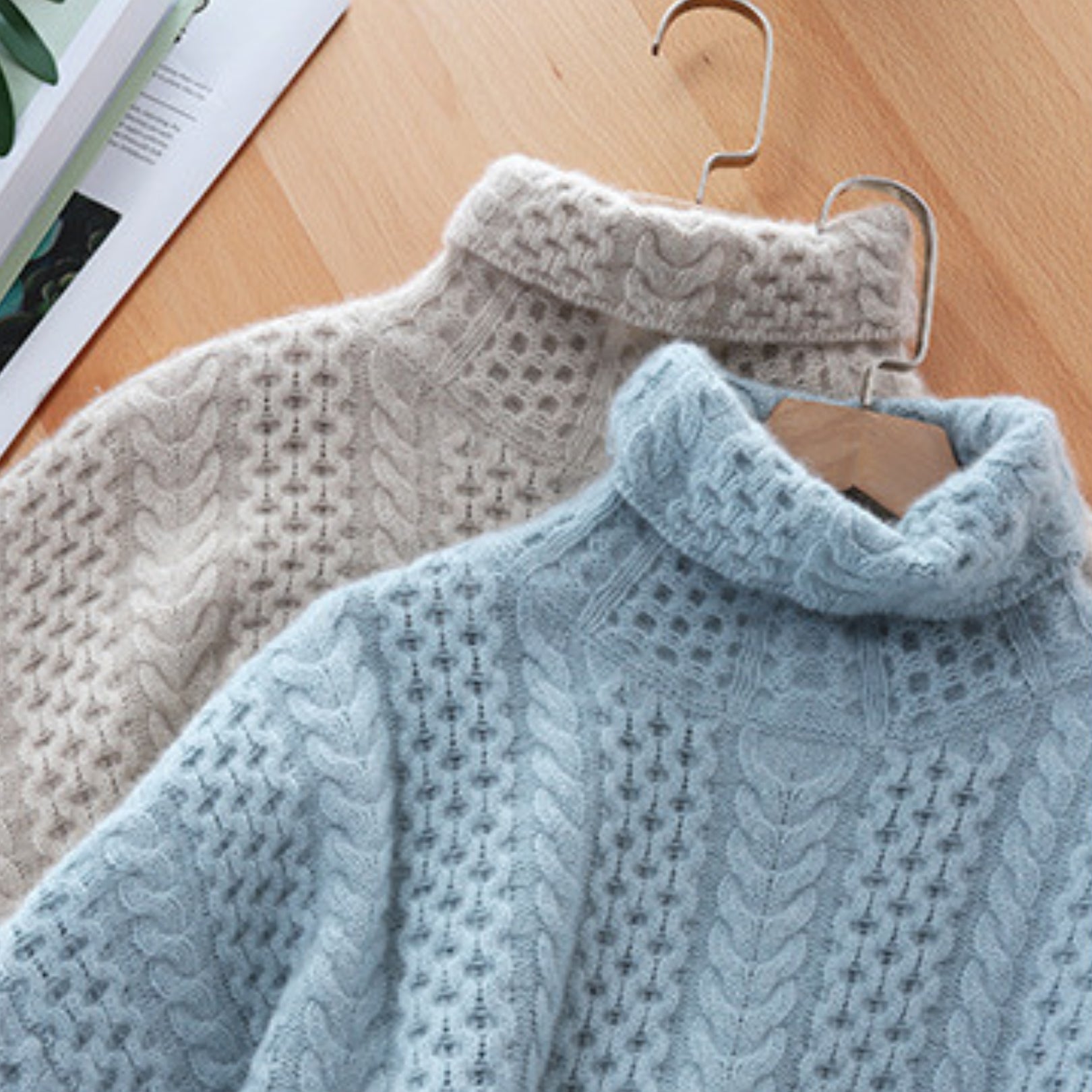 Klara™ | Handgewebter Wollpullover