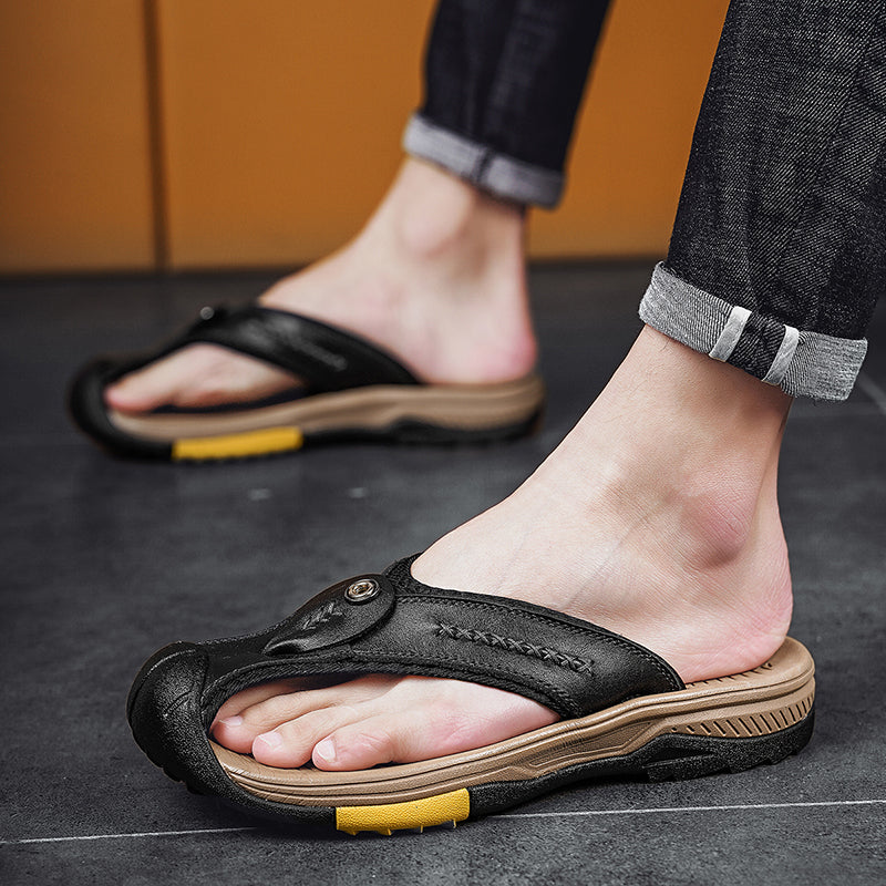 Orthopädische Herren Zehensandalen