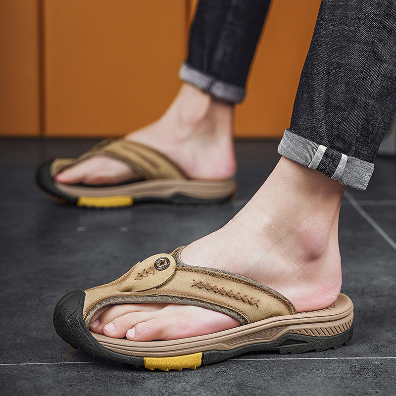 Orthopädische Herren Zehensandalen