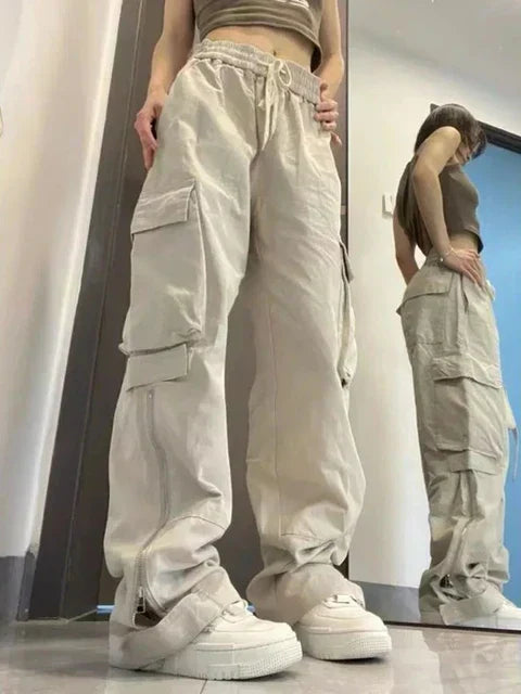 Xanthe | Cargo-Hose mit großer Tasche