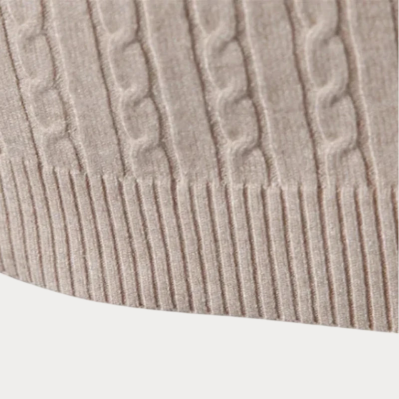 Twisted-Muster-Pullover für Herren