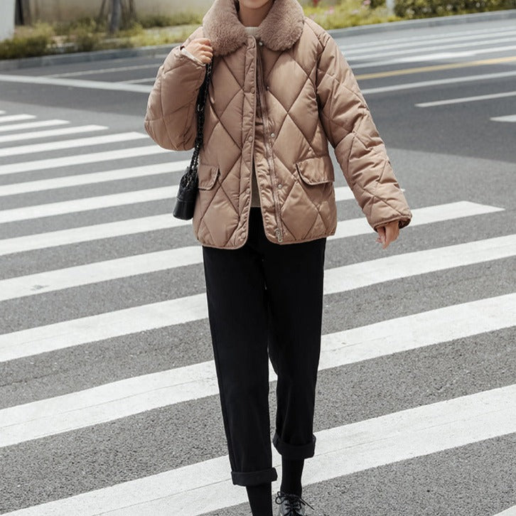 "Sara" Bequeme Warme Jacke