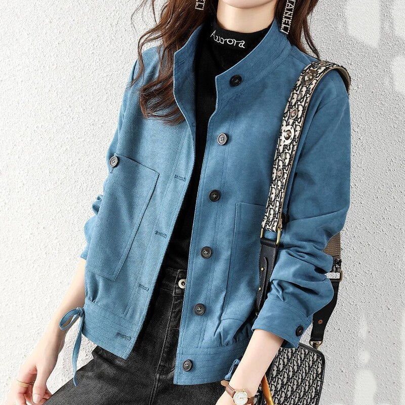 "Samira" Eleganter Kurzmantel