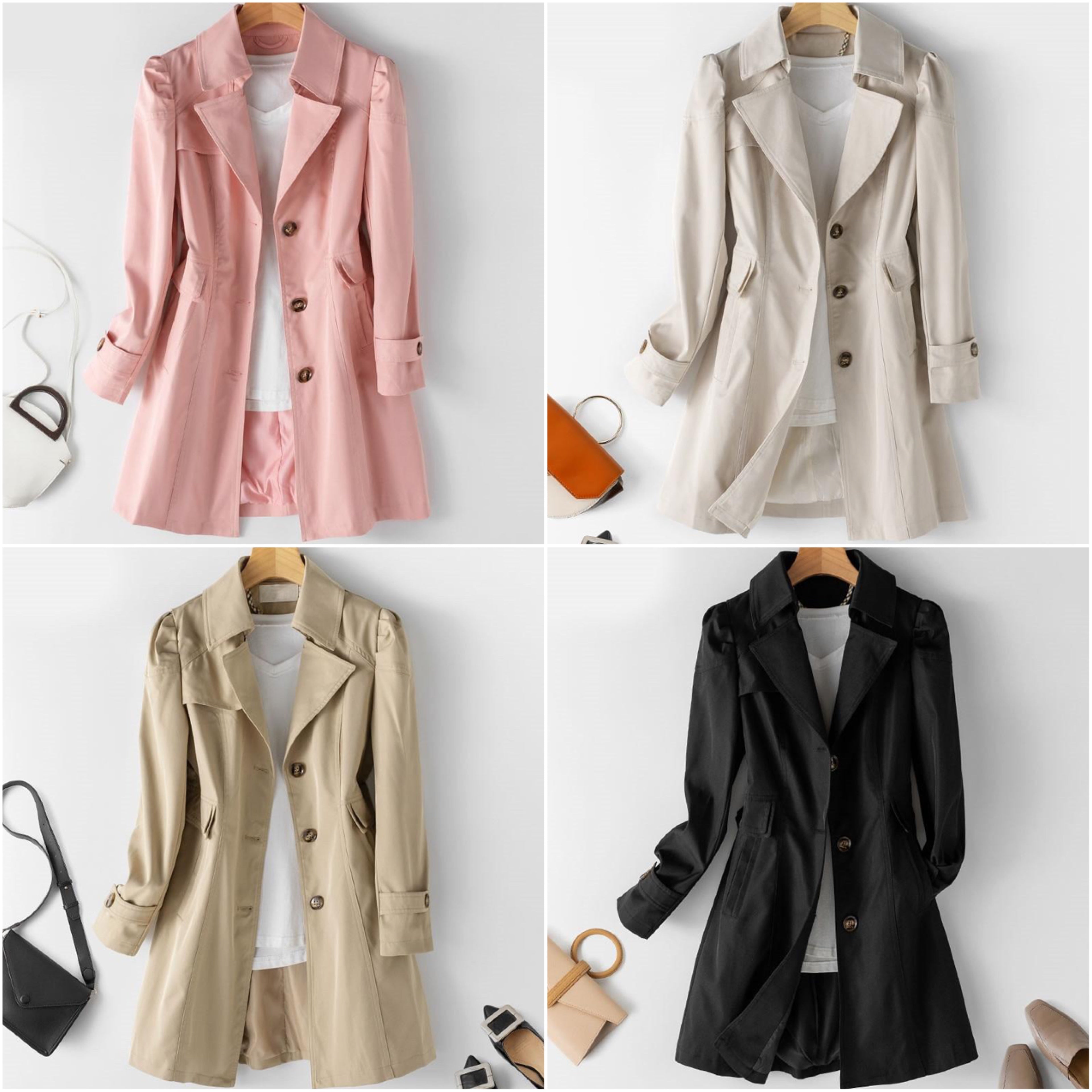 "Sara" Eleganter Trenchcoat