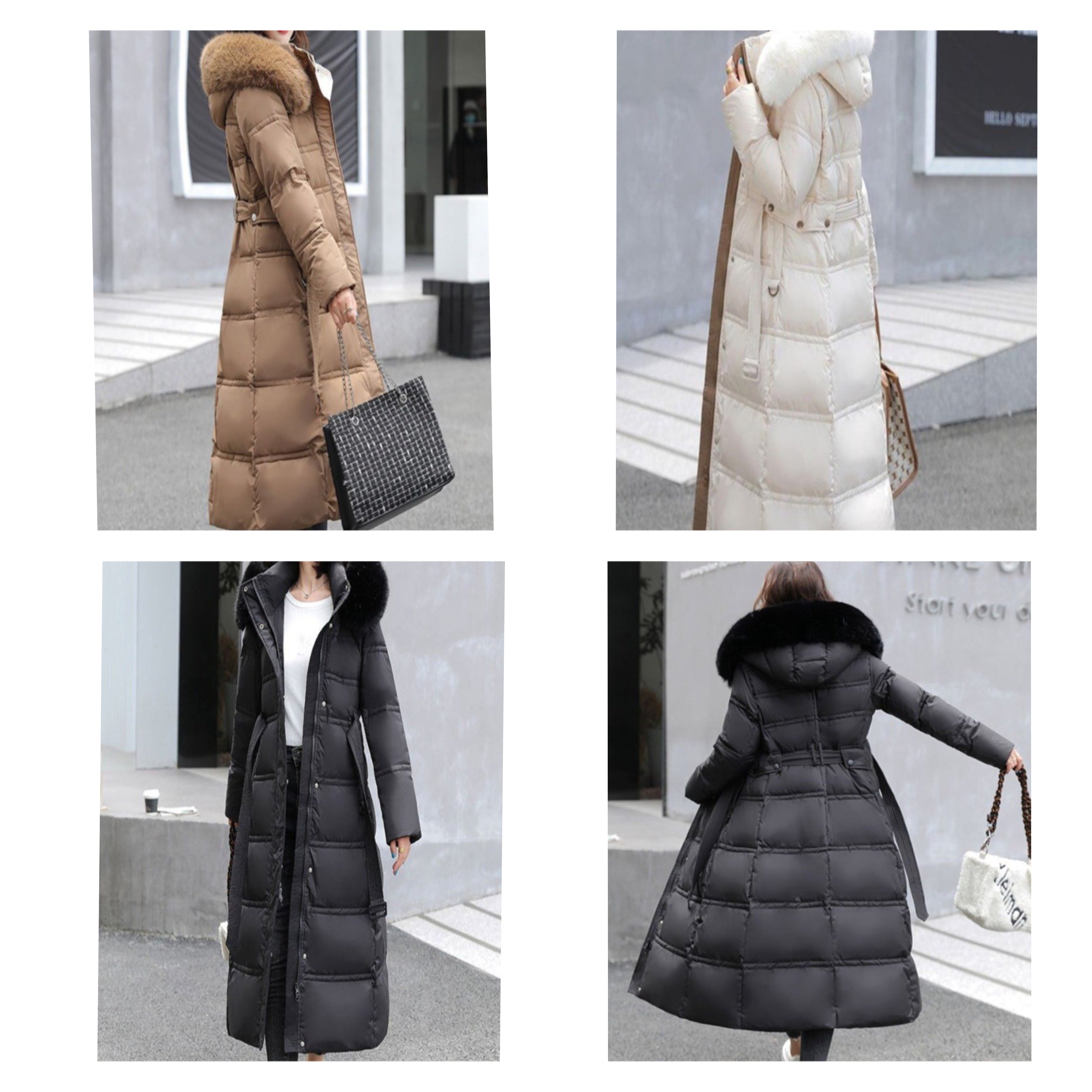 "Sharon" Eleganter Longmantel