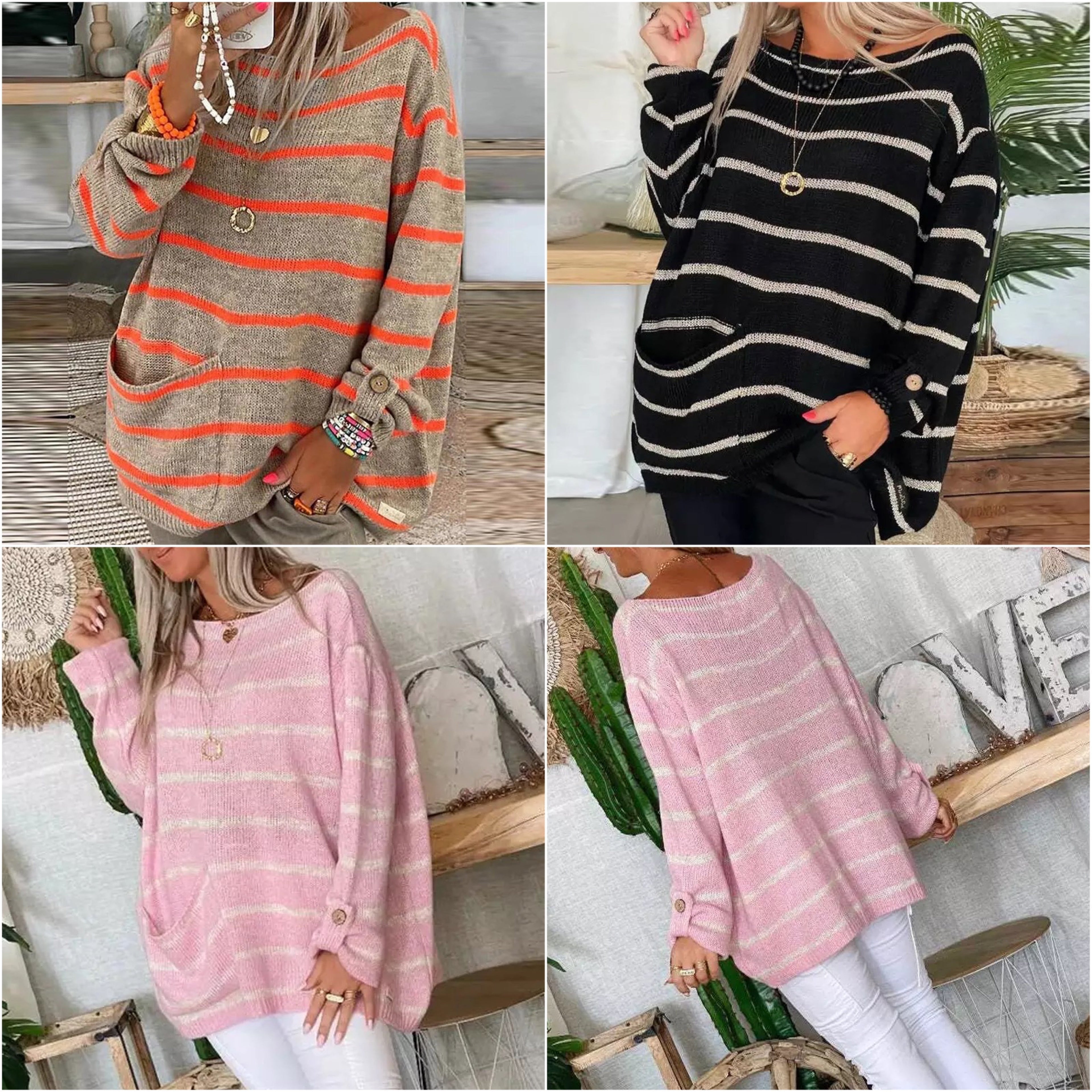 "Rein" Oversized Strickullover