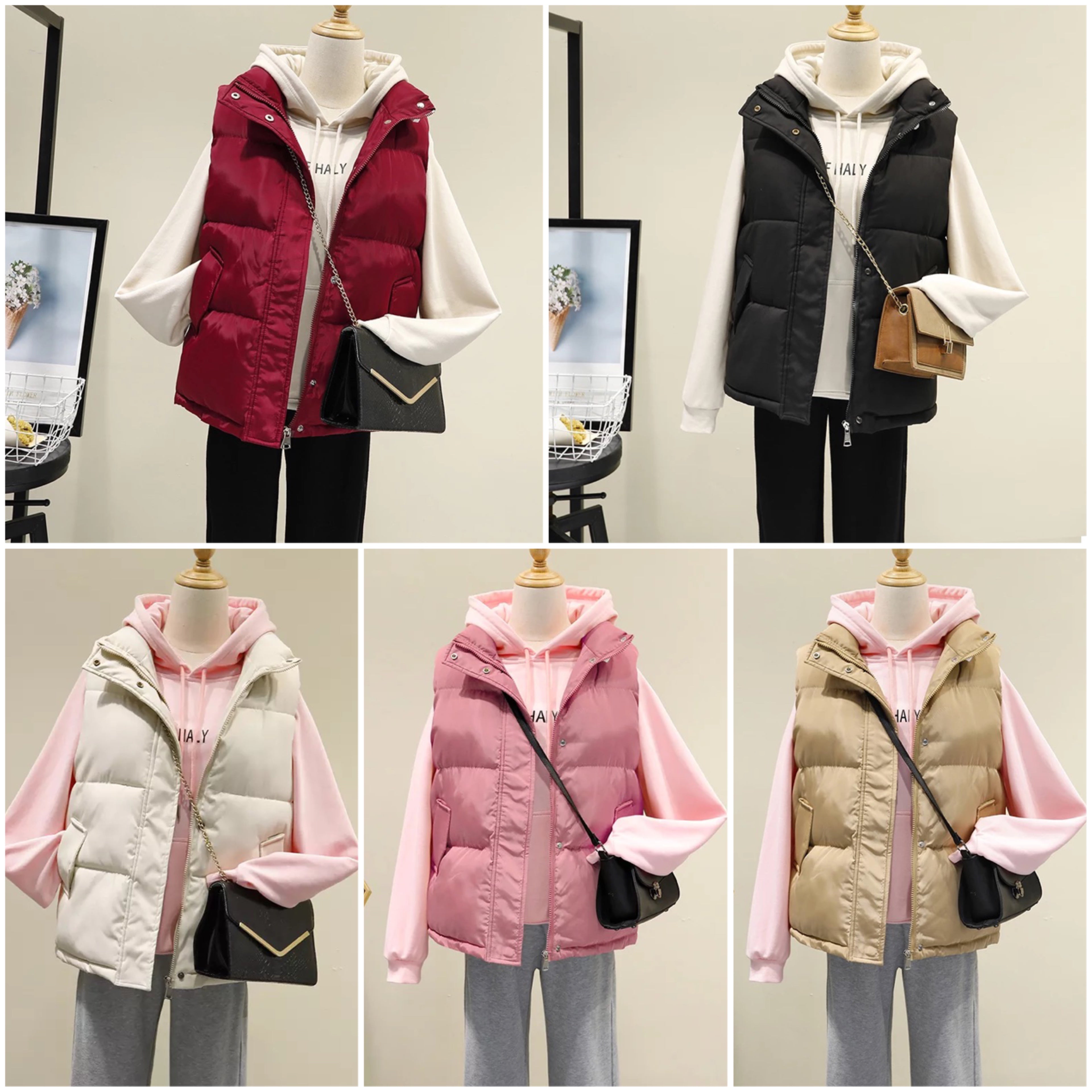 "Rebecca" Lässige Weste