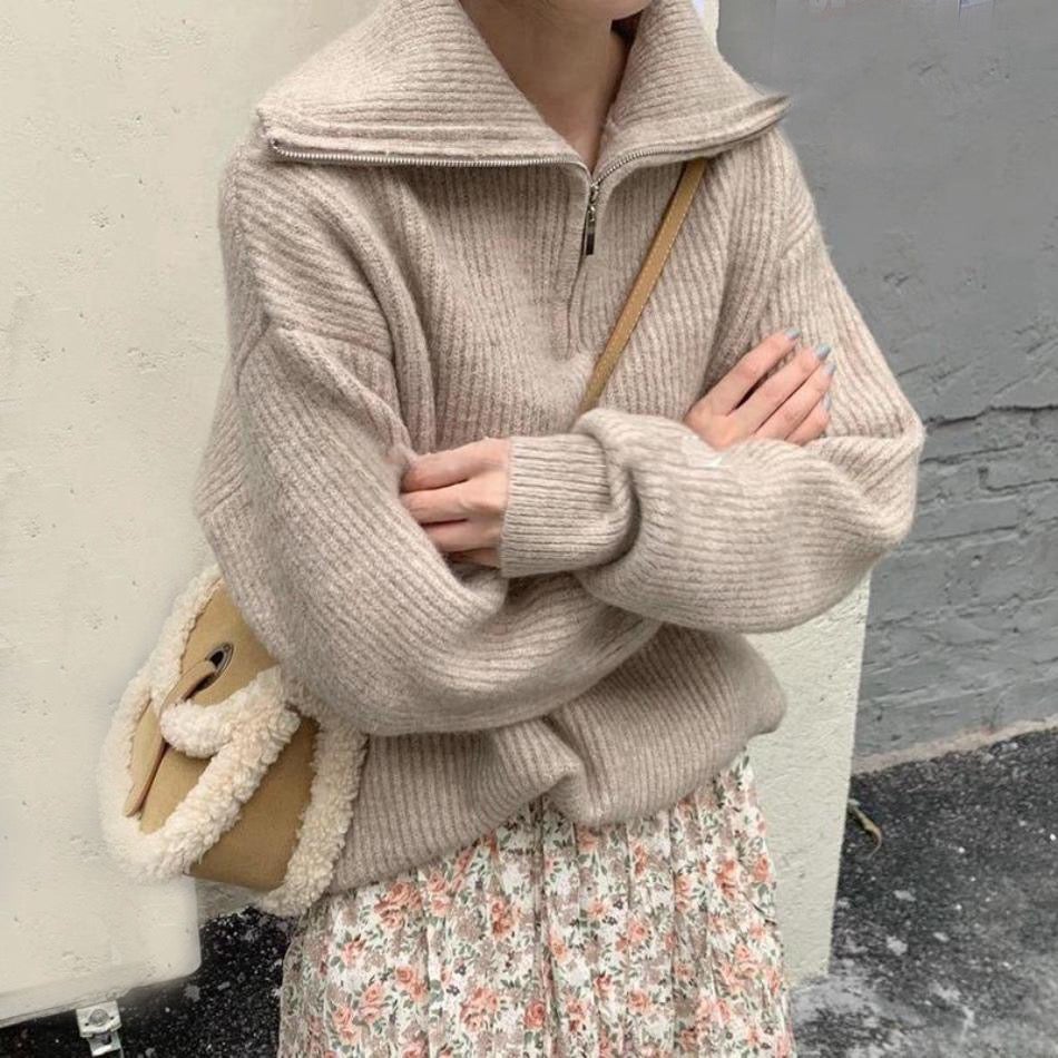 "Sarah" Kuscheliger Strickpullover