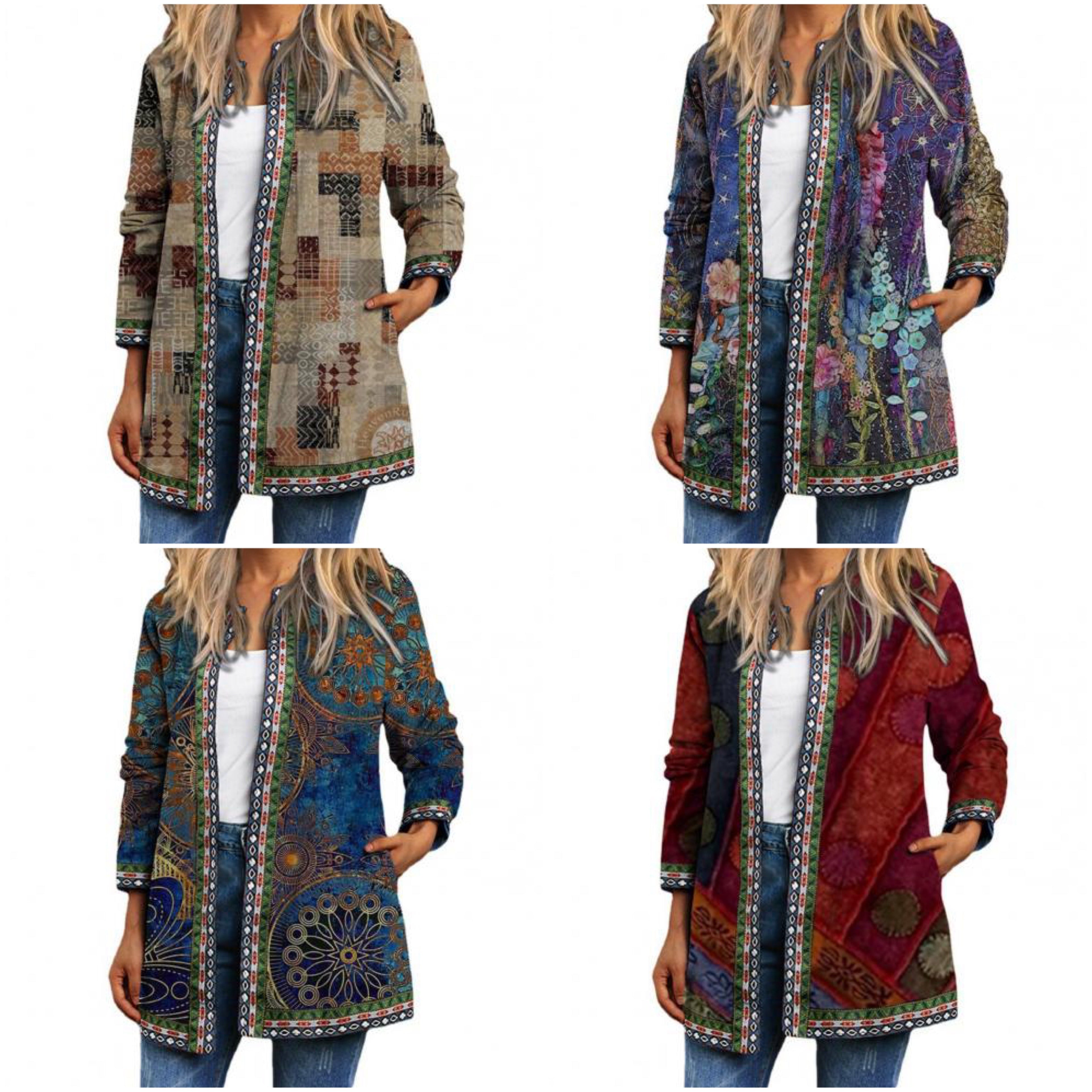 "Minea" Vintage-Mantel