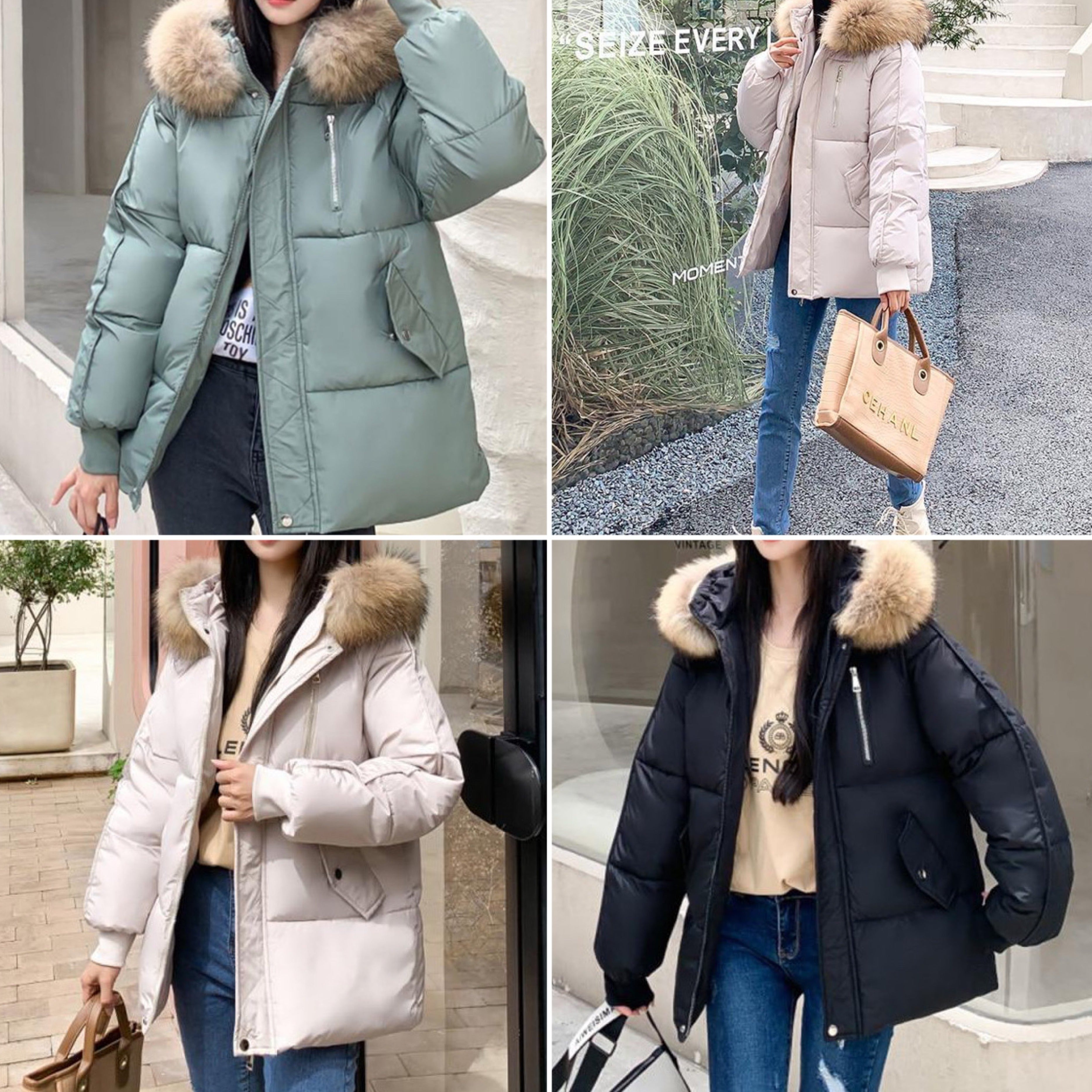 "Sandra" Modische Winterjacke