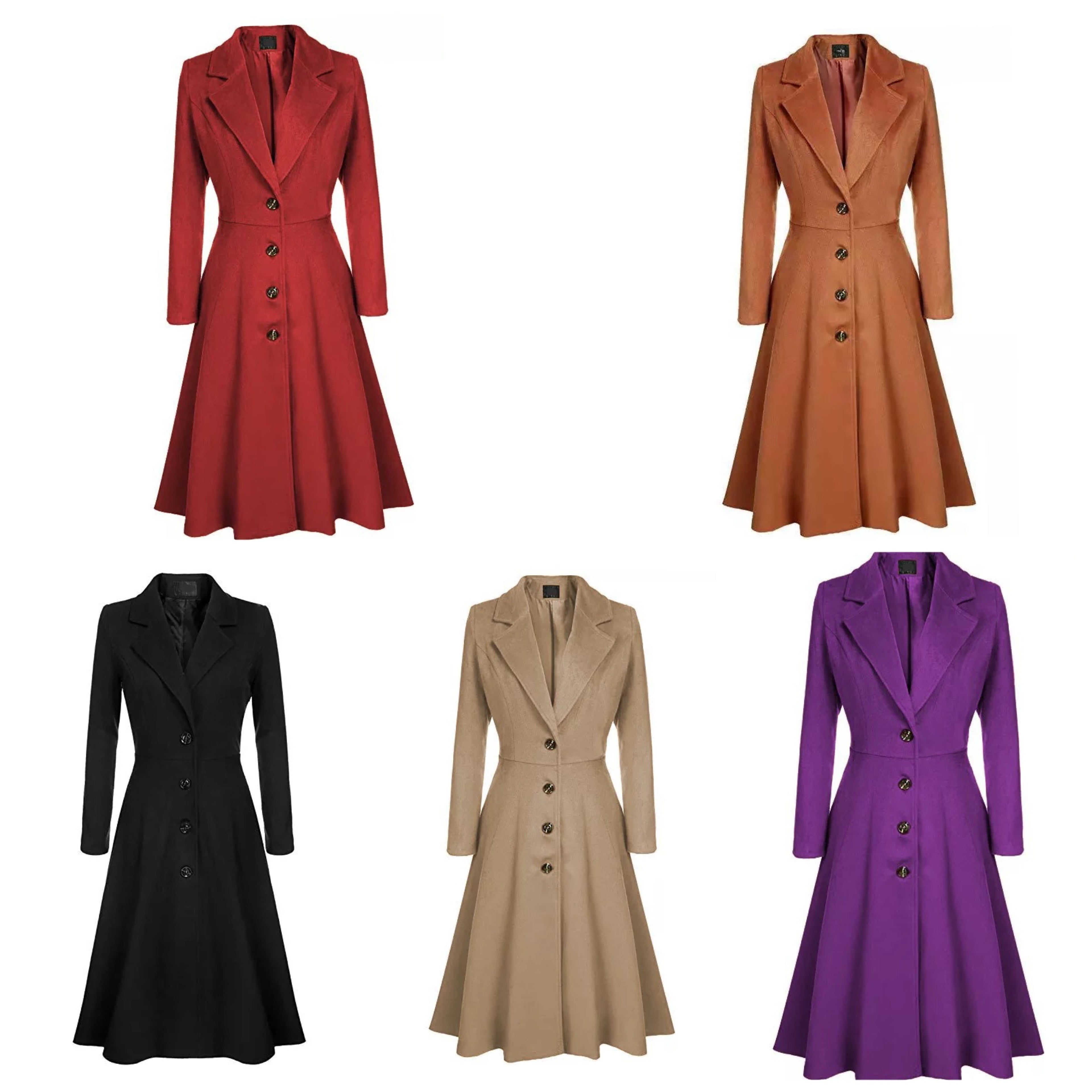 "Mia" Eleganter Herbstmantel