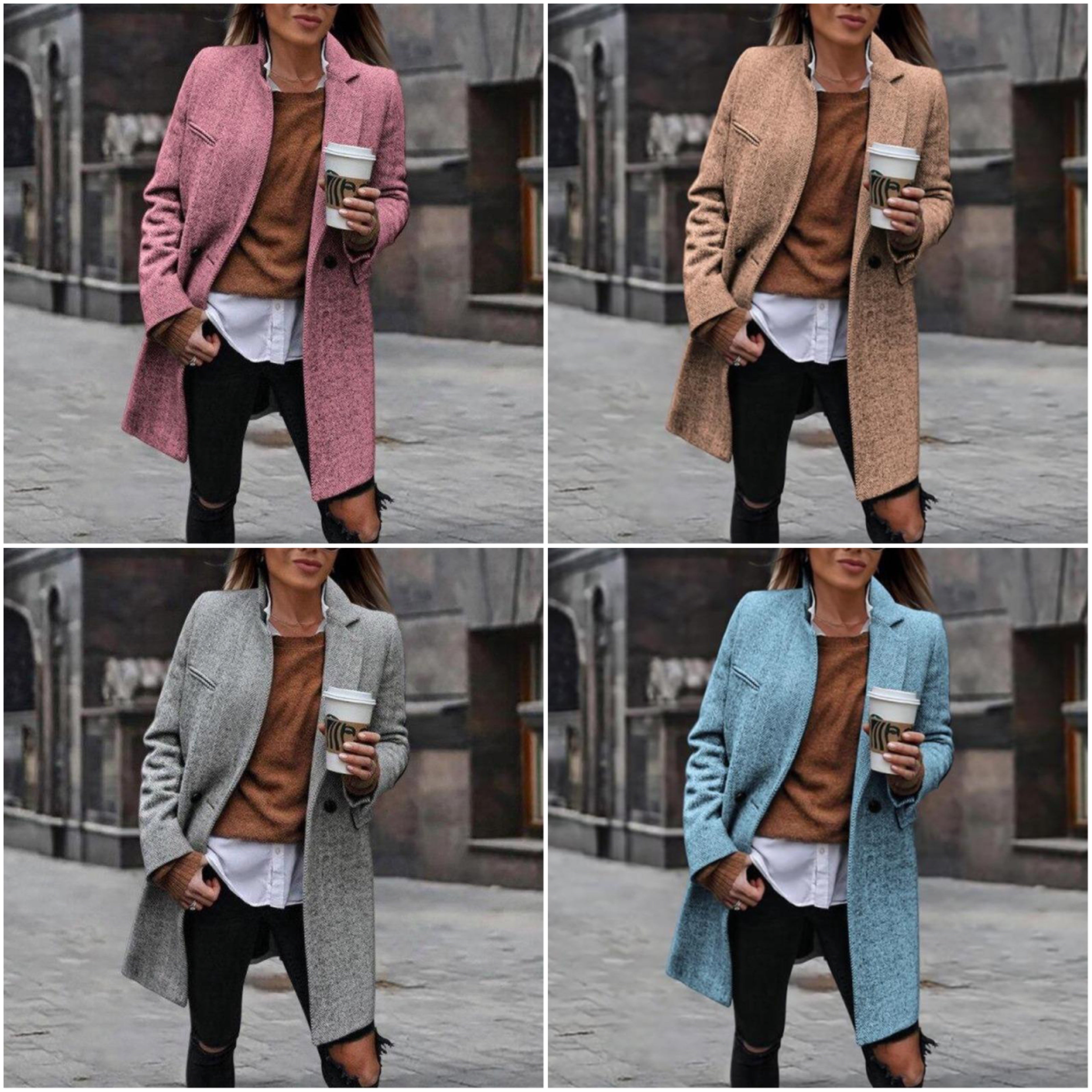 "Angela" Eleganter Mantel