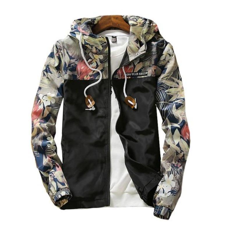 "Joy" Herbstjacke mit Floralprint