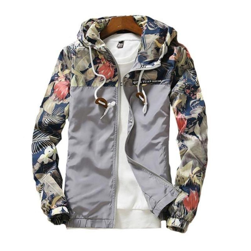"Joy" Herbstjacke mit Floralprint