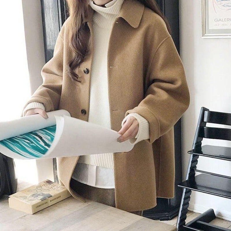 "Nina" Kurzer Mantel