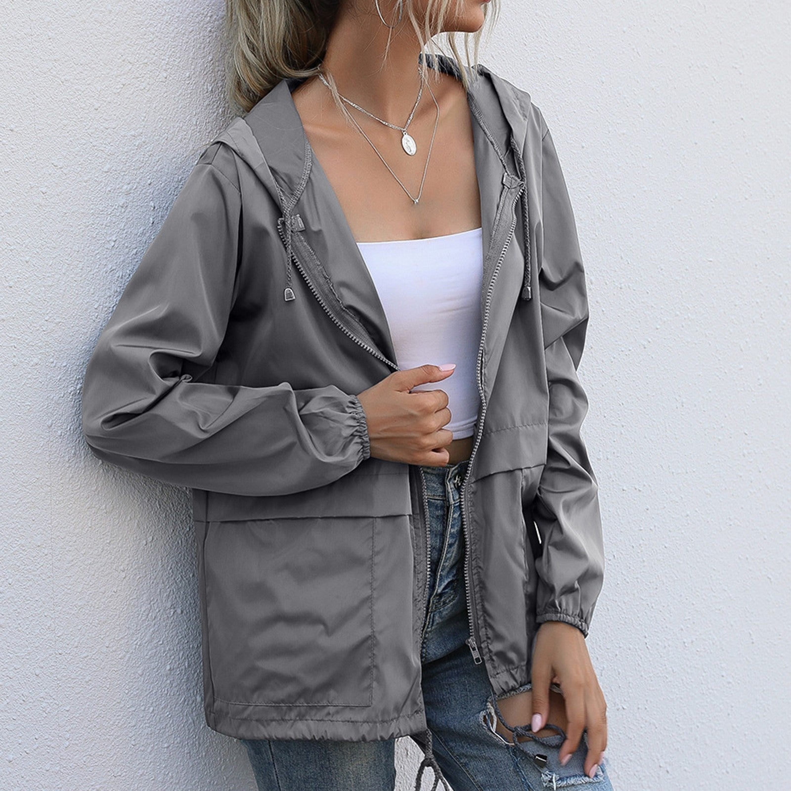 "Rania" Praktische Regenjacke