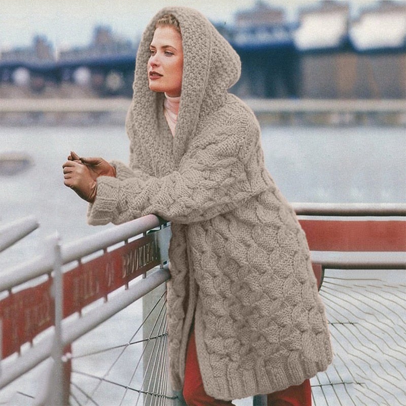 "Gerla" Kuschelige Strickjacke