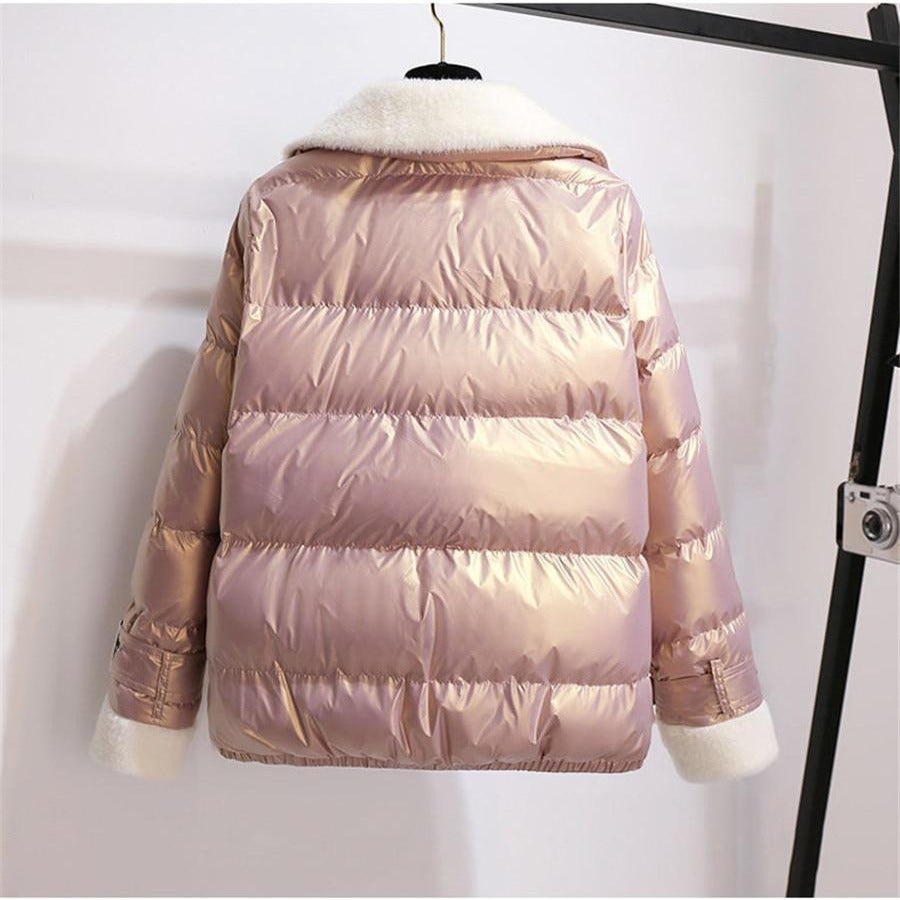 "Charlotte" Elegante Daunenjacke