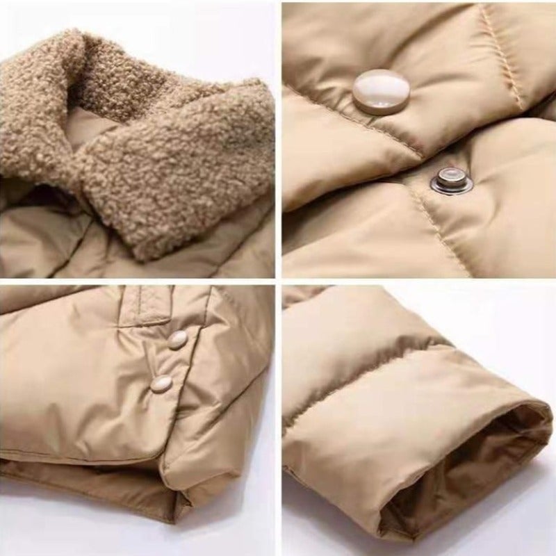 "Marlene" Schlichte Steppjacke