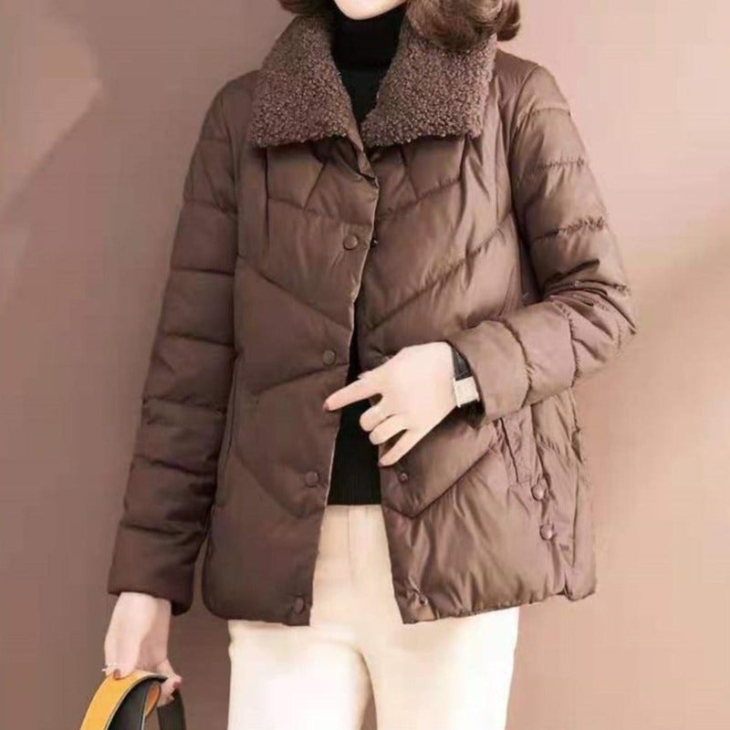 "Marlene" Schlichte Steppjacke