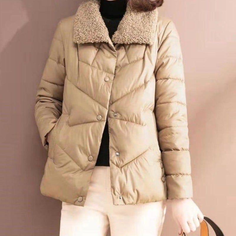 "Marlene" Schlichte Steppjacke